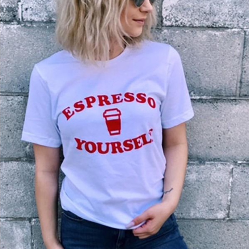 Expresó Yourself White T-shirt